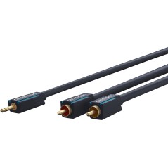 ClickTronic Casual Series 3m Audiokabel - High-Quality Sound, Perfect for Home & On-the-Go